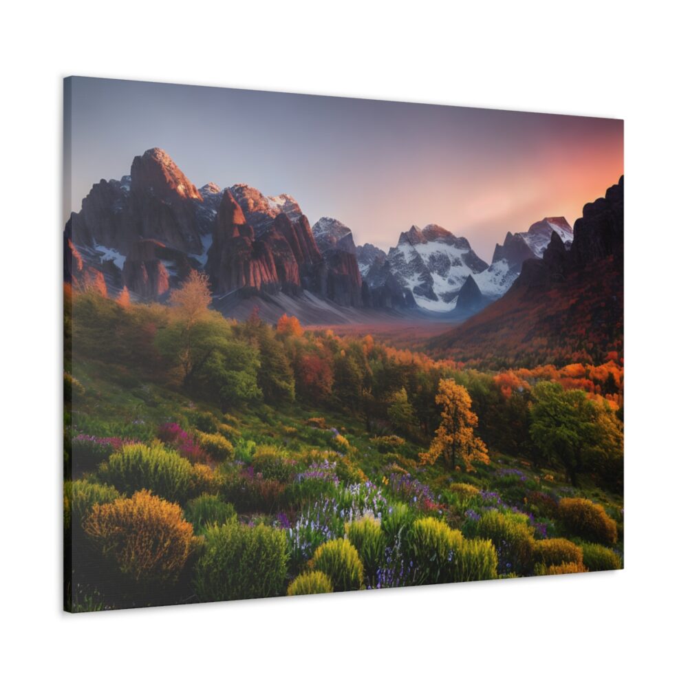 Mountain Range Sunset - Image 2