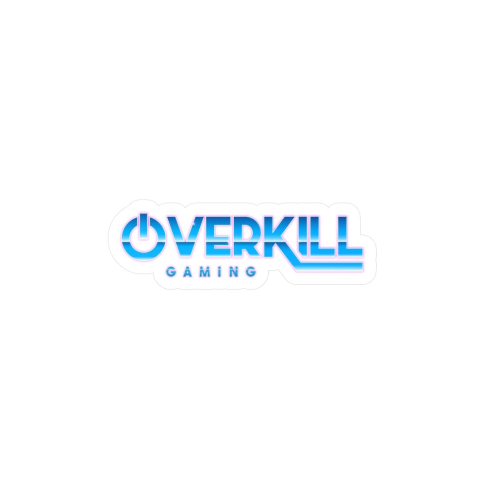 Overkill Gaming Sticker - Image 7