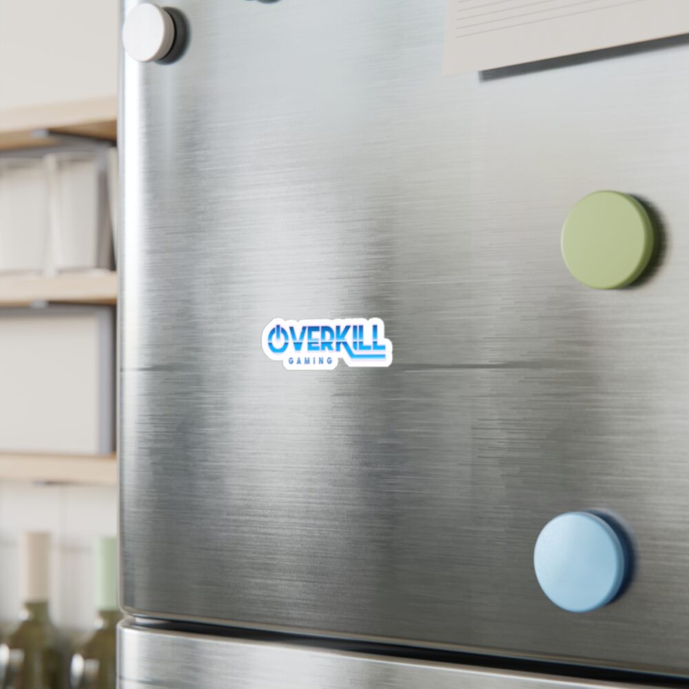 Overkill Gaming Sticker - Image 15