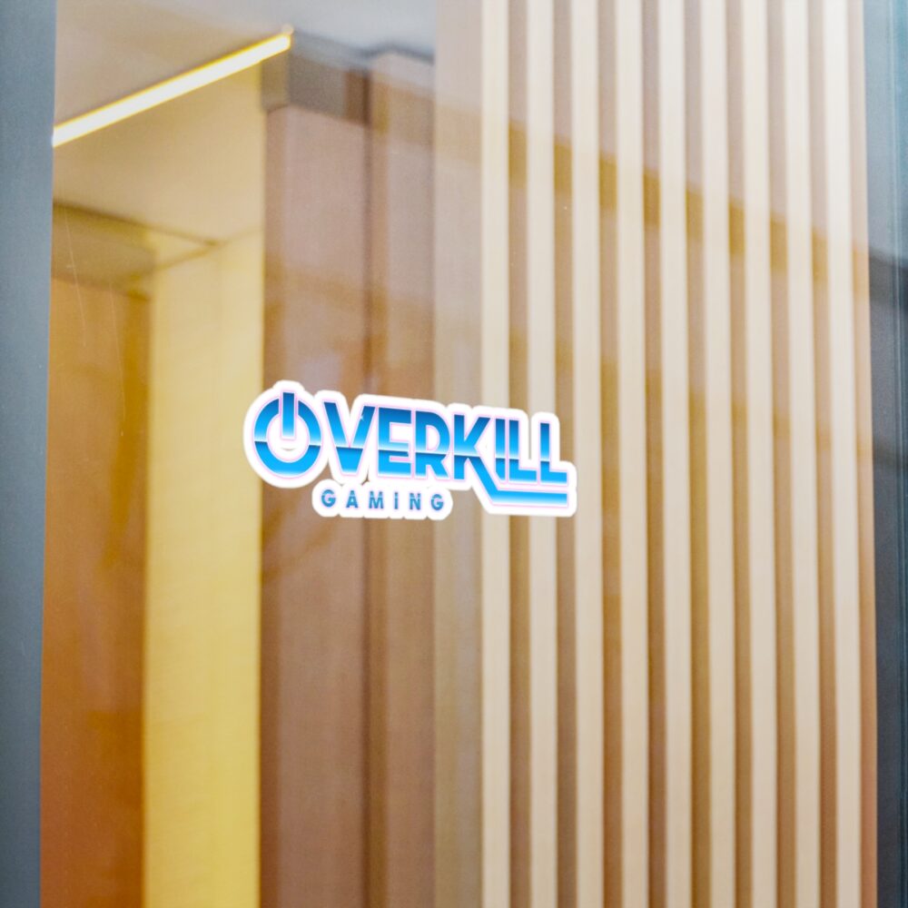 Overkill Gaming Sticker - Image 3