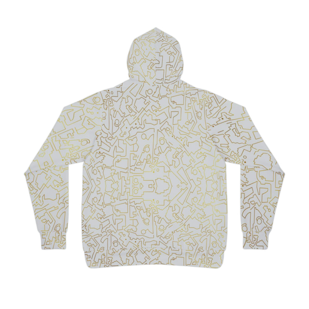 Golden Enigma Inspired Athletic Hoodie - Image 2