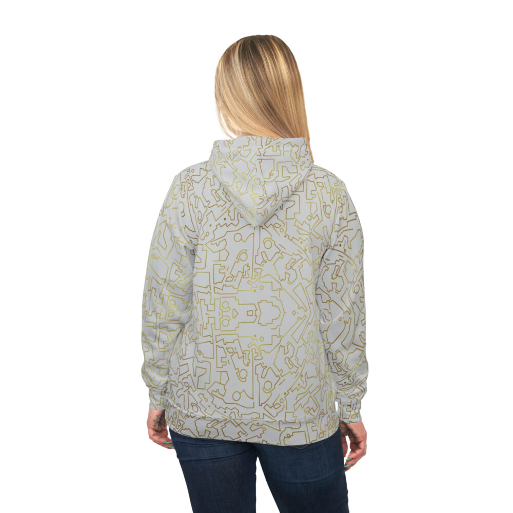 Golden Enigma Inspired Athletic Hoodie - Image 7