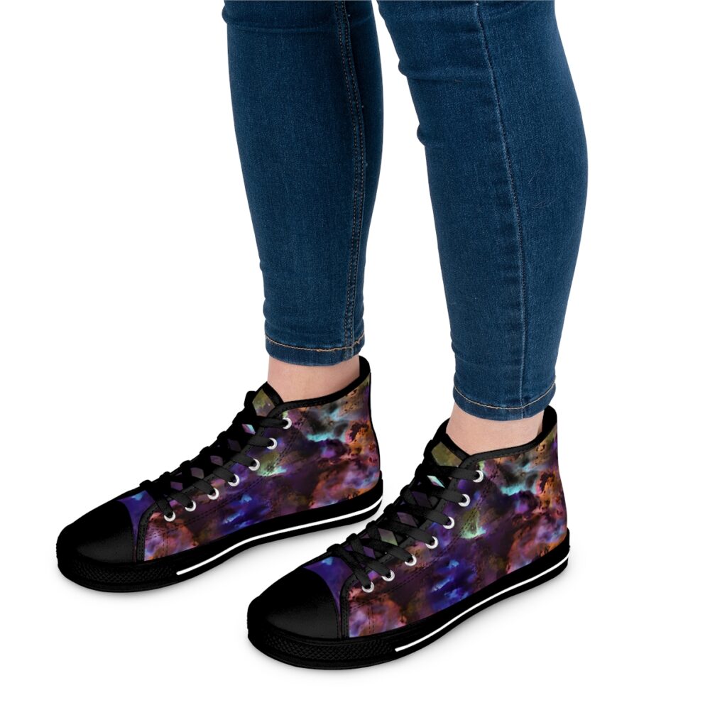 Orion Inspired Women's High Top Sneakers - Image 8