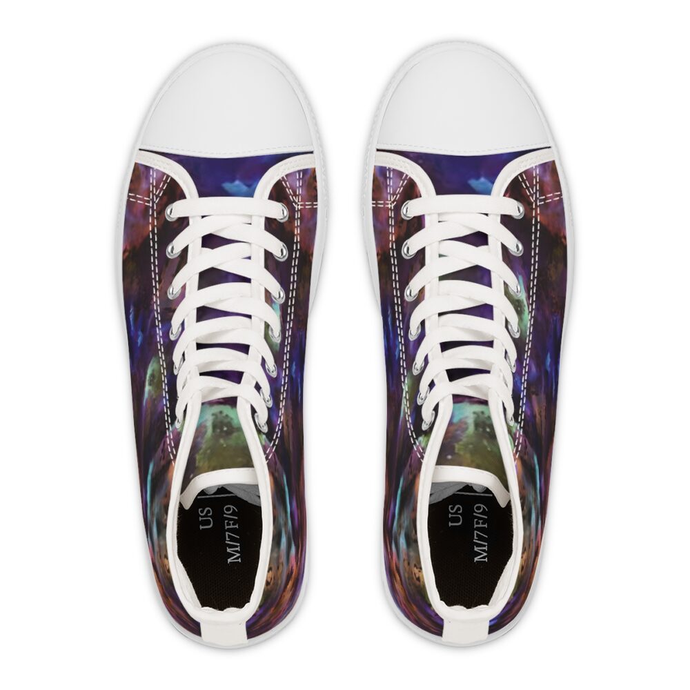 Orion Inspired Women's High Top Sneakers - Image 10