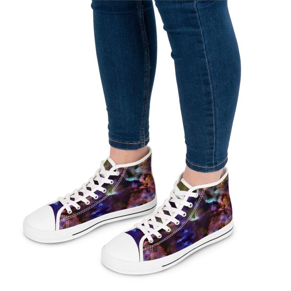 Orion Inspired Women's High Top Sneakers - Image 16