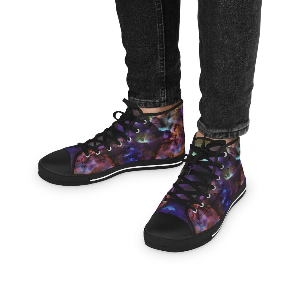 Orion Inspired Men's High Top Sneakers - Image 16